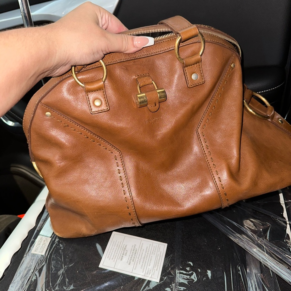 YSL MUSE BAG BROWN - Saint Laurent